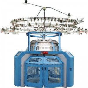 Jednoczęściowa szybka w pełni skomputeryzowana żakardowa maszyna dziewiarska Orizio
