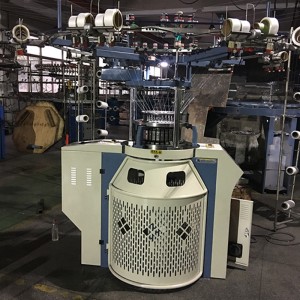 Skomputeryzowana szybka maszyna włókiennicza o małej średnicy